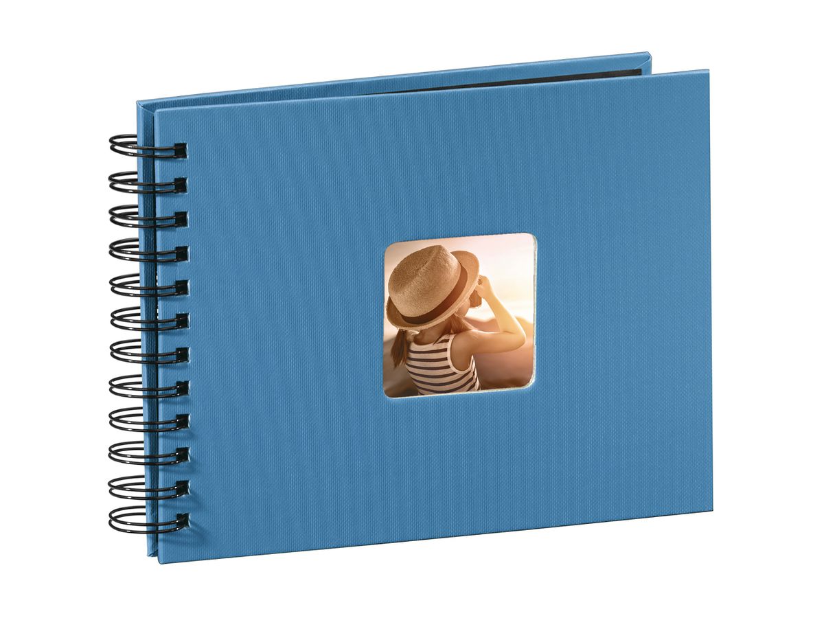 HAMA Album Fine Art 24x17cm 113677 azzurro 25 pagine (4047443167446)