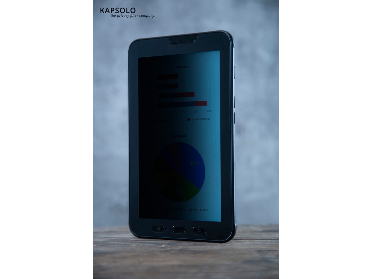 KAPSOLO 2-wege Blickschutzfilter KAP10316 Apple iPad Pro 12,9inch (5714681003162)
