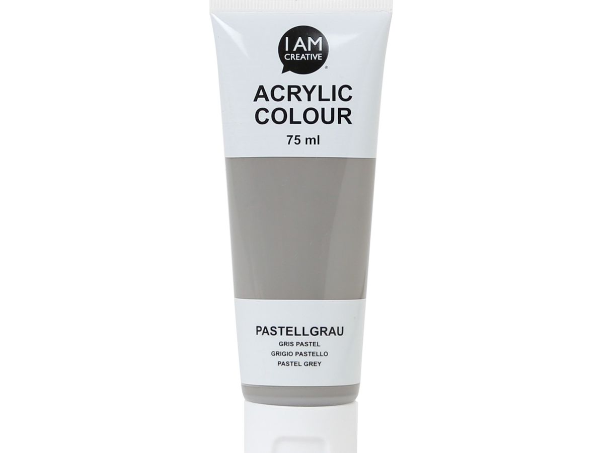 I AM CREATIVE Colore acrilici 75ml 2001.37 grigio pastello (7611983216833)