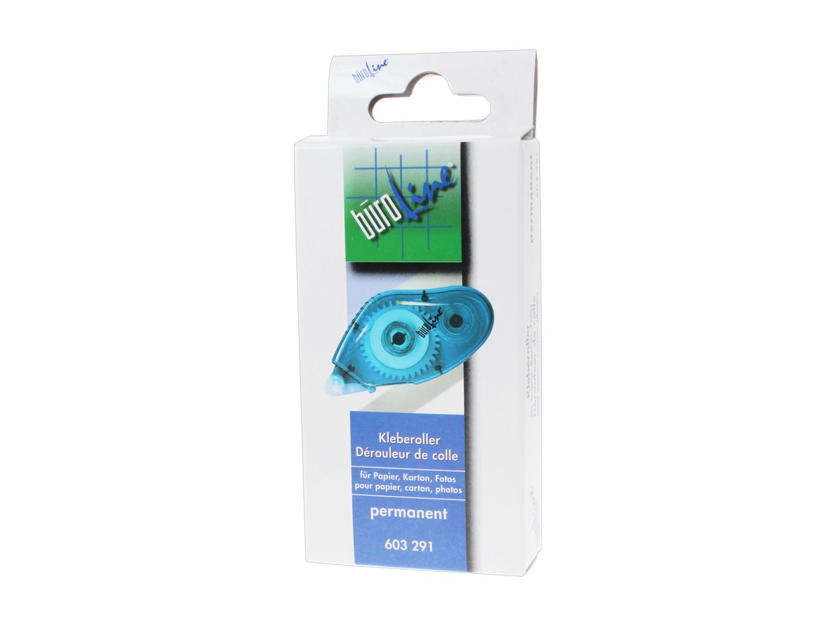 BÜROLINE Kleberoller 603291 permanent 8mmx8m (7612532016652)