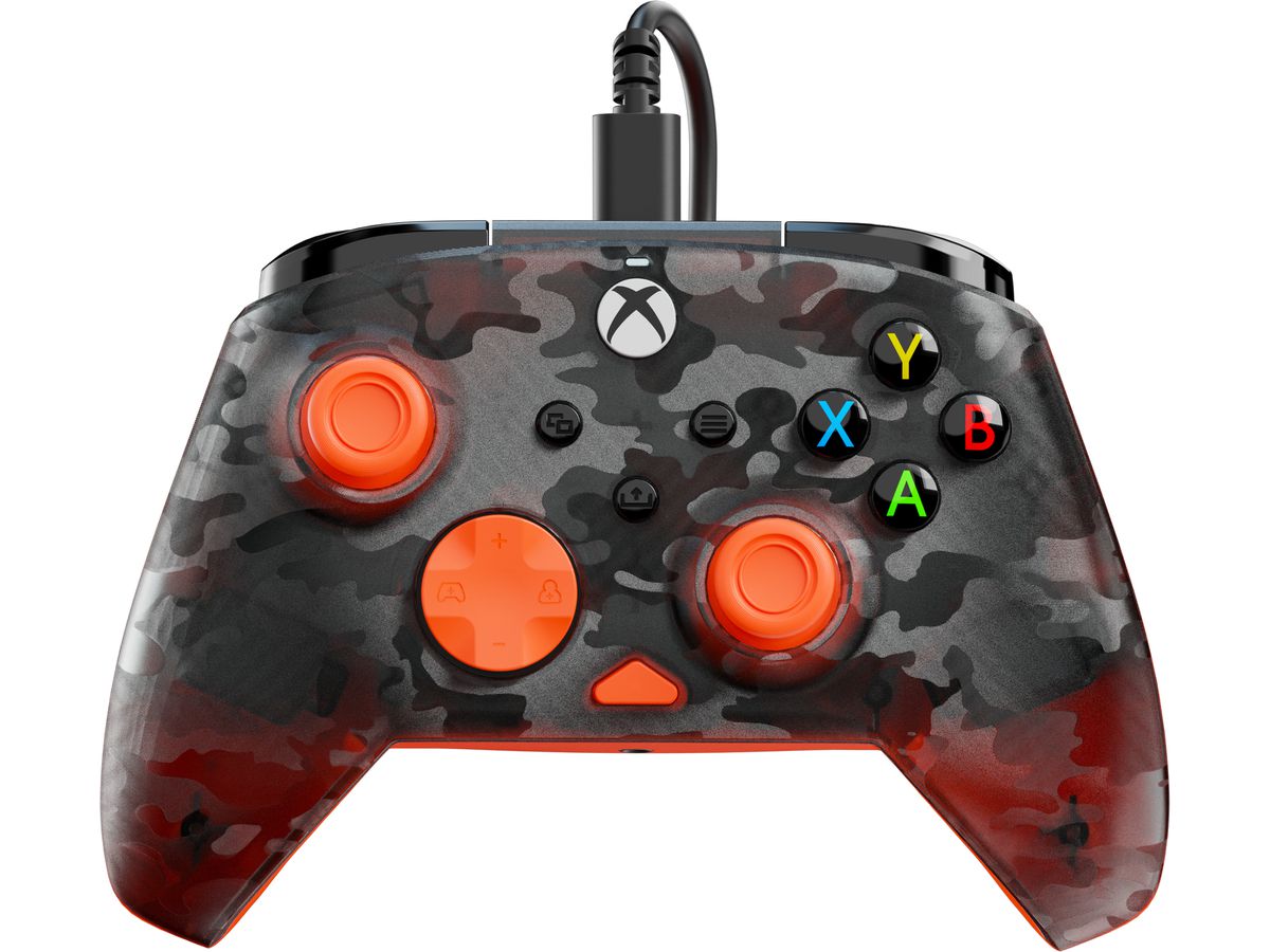 TURTLE BEACH Rematch Core Wired Ctrl. TBC-2001-95 XB, Ghost Camo Black,Orange (0840454400038)