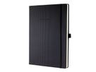 CONCEPTUM Carnet A4 CO112 ligné, 80g, 194 pages noir (4004360900990)