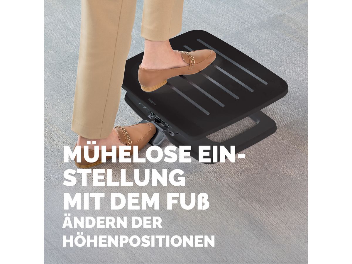 FELLOWES Fussstütze Hana LT 100016998 schwarz (0043859796106)