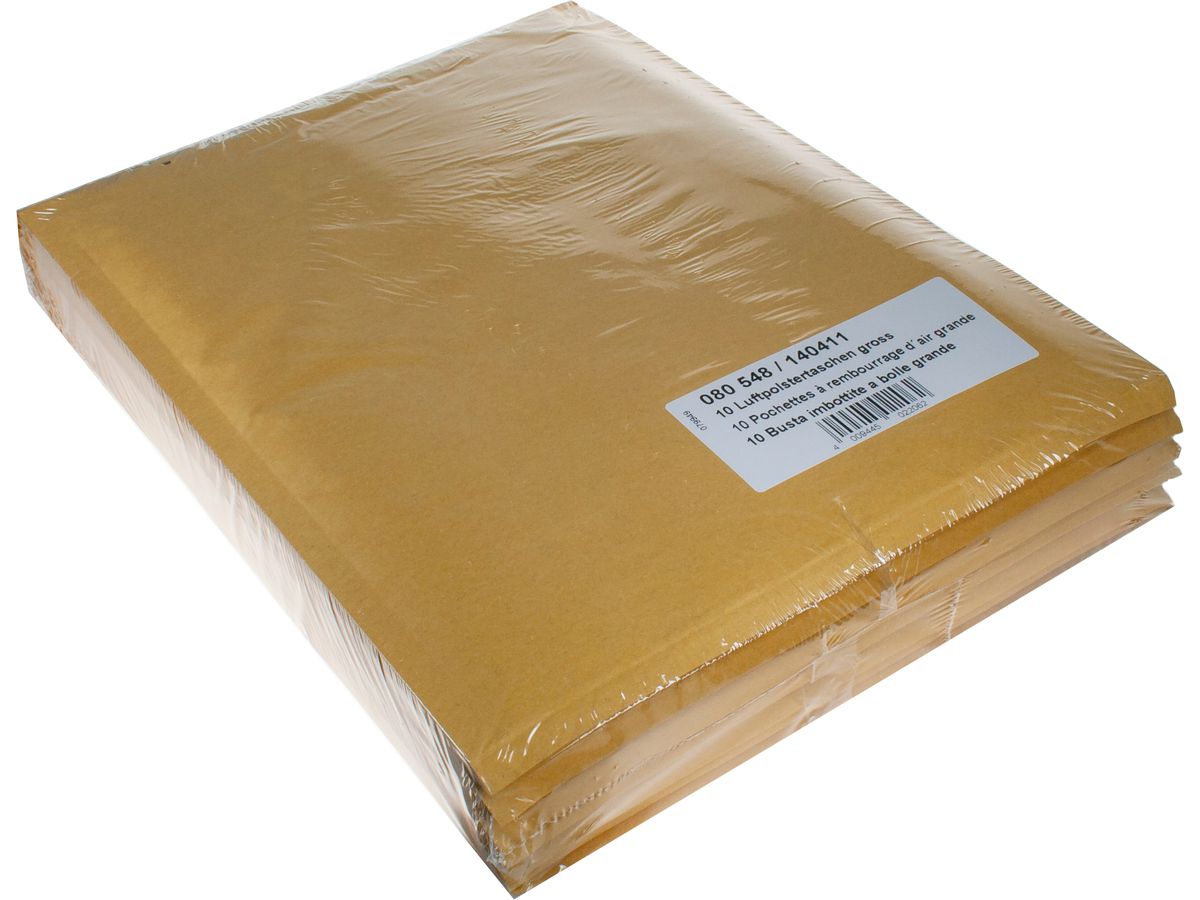 NEUTRAL Luftpolstertasche 25x35cm GROSS 10 Stück (4009445022062)