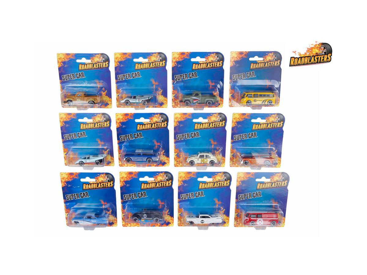 ROOST Roadblasters Auto 7cm 540516 assortiert (8713219493441)