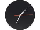 SECURIT Wanduhr SILHOUETTE FB-CLOCK schwarz, beschreibbar (8719075283745)