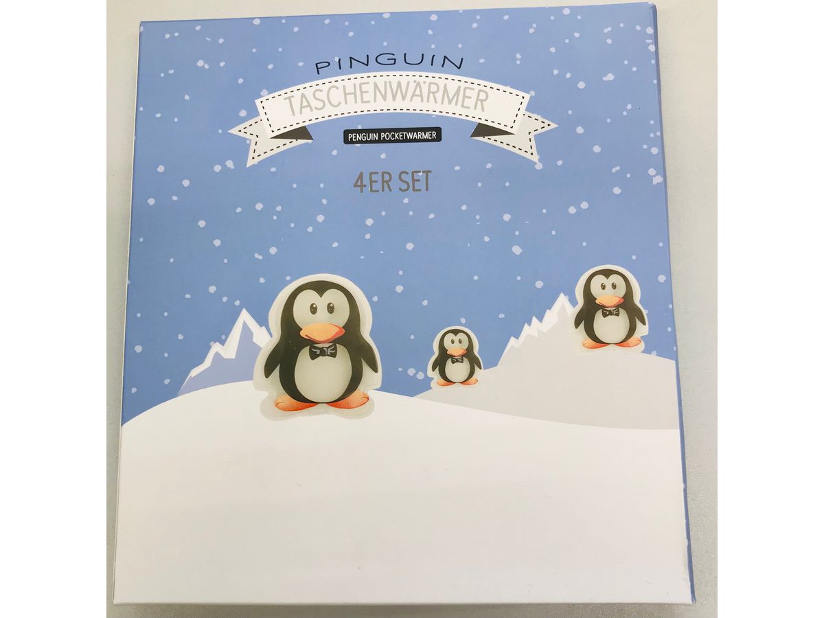 ROOST Taschenwärmer 4er Set 512506.2.1 Pinguin 12x9cm (4012899006571)