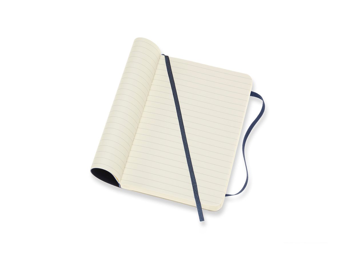 MOLESKINE Notizbuch P/A6 854719 Liniert,Soft Cover,Saphir (8055002854719)