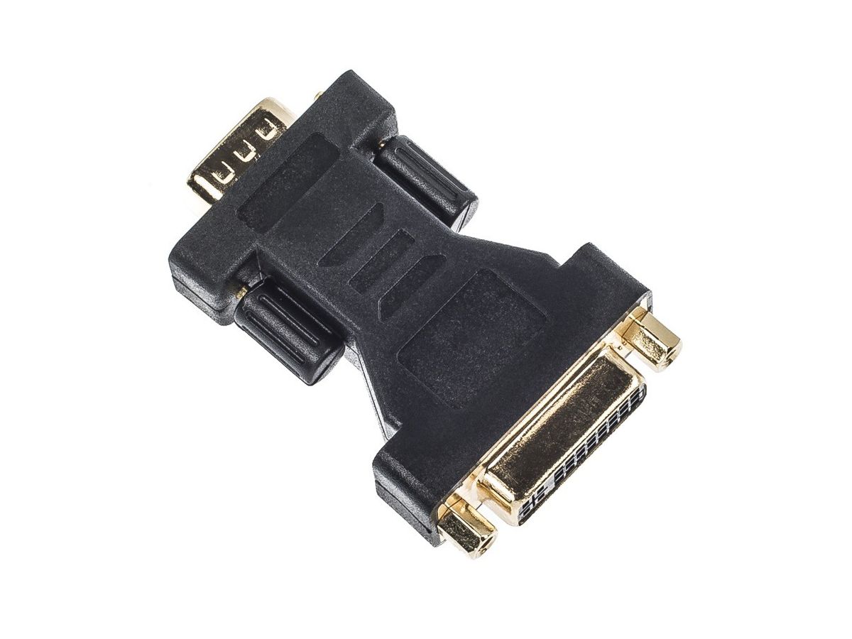 LINK2GO Adapter DVI-I - VGA AD2212BB female -male (7613058028457)