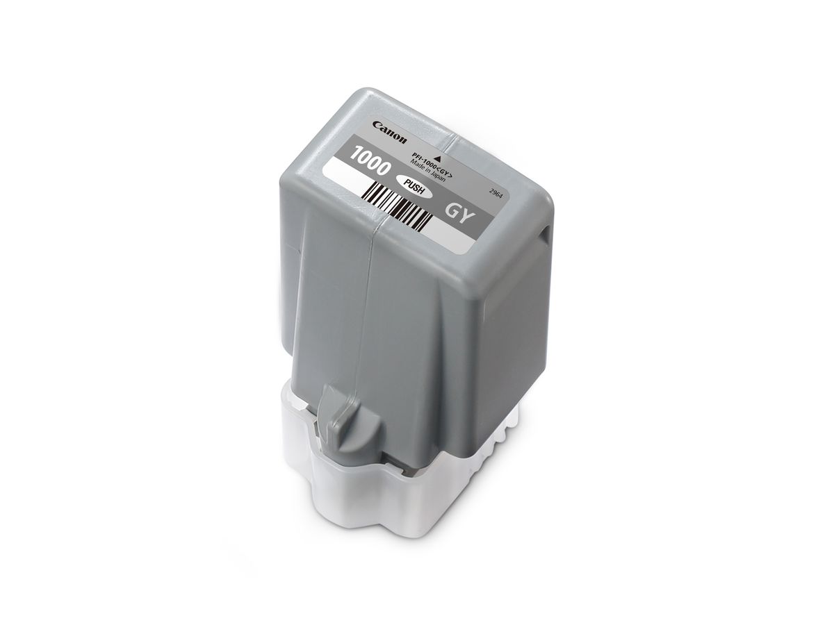 CANON Tintenpatrone grau PFI-1000 iPF PRO-1000 80ml (4549292046526)