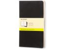 MOLESKINE Notizheft Cahier A5 497-0 blanko, schwarz 3 Stück (9788883704970)