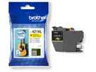 BROTHER Tintenpatrone HY yellow LC-421XLY DCP-J1050 500 Seiten (4977766810432)