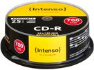 INTENSO CD-R Cake Box 80MIN/700MB 1801124 52x Printable 25 Pcs (4034303004126)