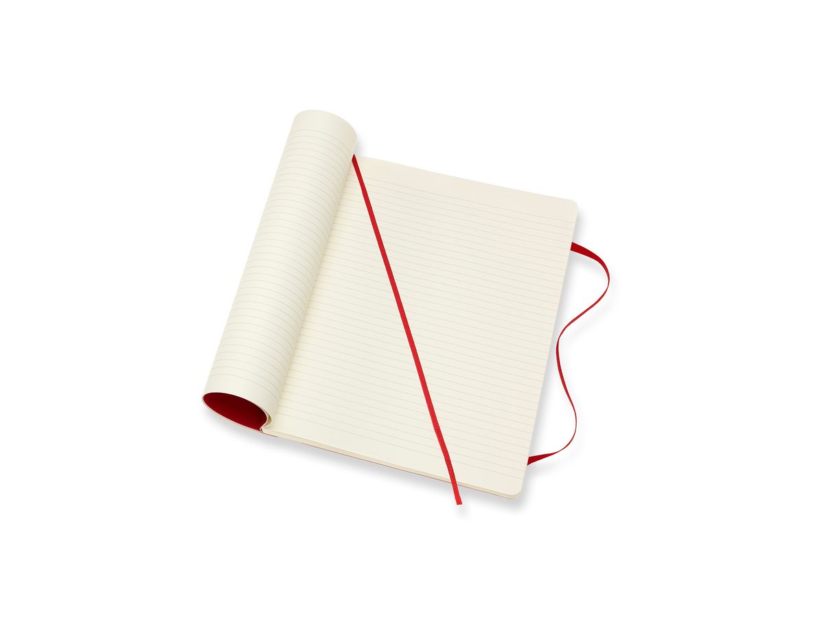 MOLESKINE Carnet XL 854672 ligné,SoftCover,scarlet (8055002854672)