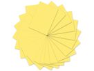 URSUS Papier à dessin couleur A4 2174617 130g, jaune 100 feuilles (7612532004079)