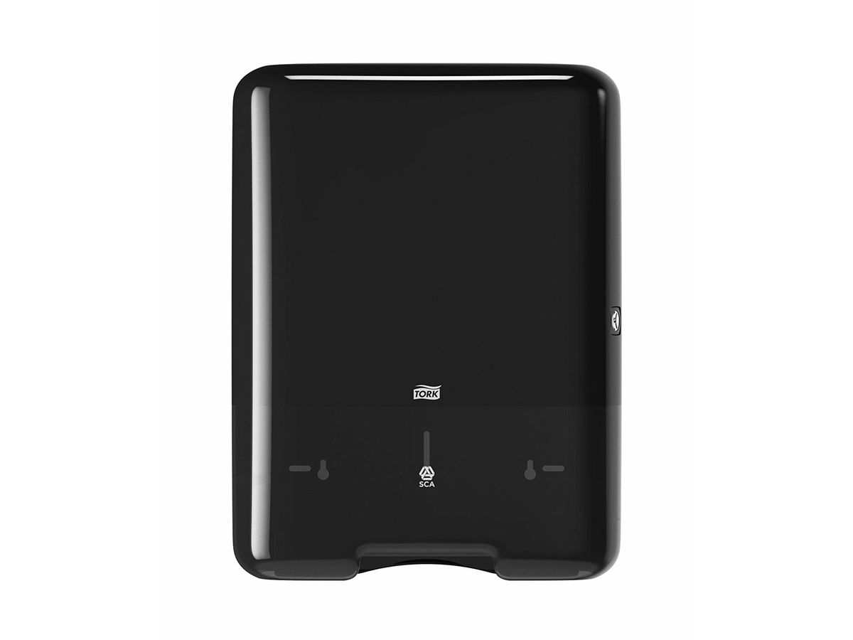 TORK Handtuchspender H3 553008 schwarz 439x330x136mm (7322540349252)