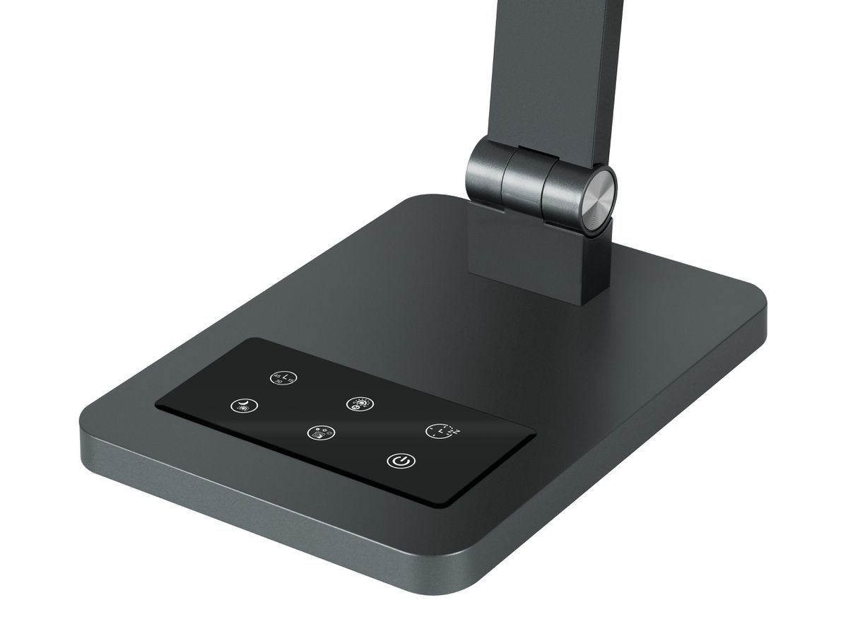 HANSA Tischleuchte Tide 41-5011.114 grau (7612176093866)