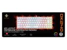 DELTACO TKL Gaming Keyboard membrane GAM-158-W RGB CH-Layout, White (5706470154827)