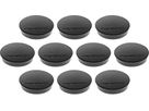 MAGNETOPLAN Magnet Discofix Standard 30mm 1664212 schwarz, ca. 0.7 kg 10 Stk. (4013695014227)