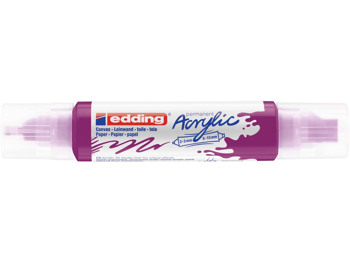 EDDING Acrylmarker 5400 double liner 5400-910 berry (4057305028549)
