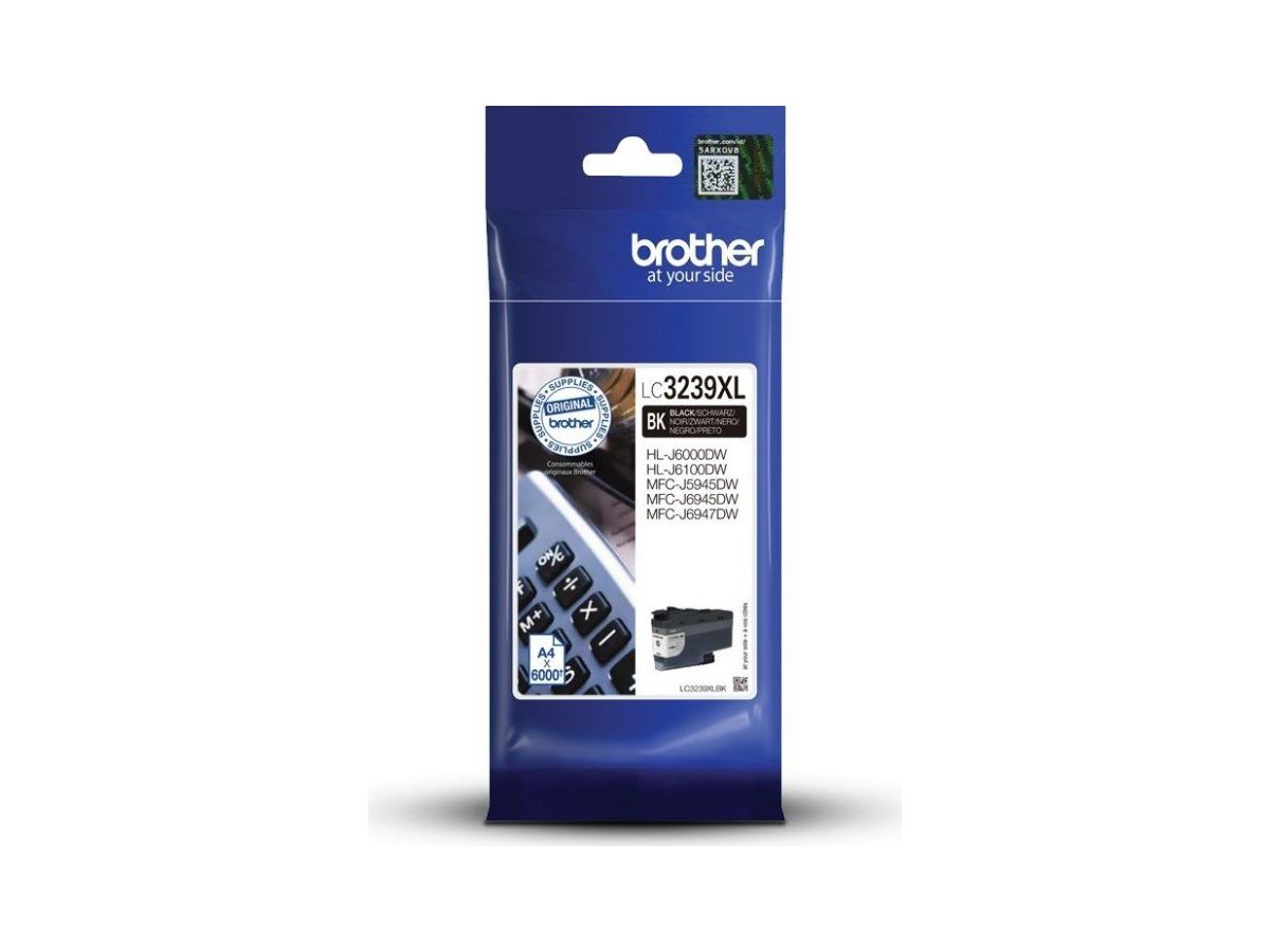 BROTHER Cart. d'inchiostro HY nero LC-3239XLBK MFC-J5945DW 6000 pagine (4977766787864)