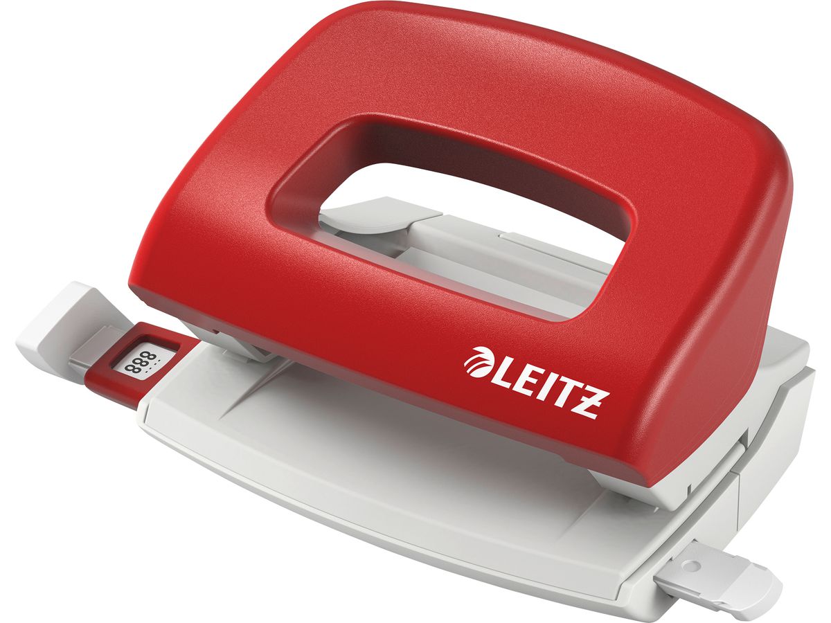 LEITZ Bürolocher NewNeXXt 0.8mm 50580025 rot 10 Blatt (4002432310623)