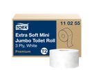 TORK Mini Jumbo Toilettenpapier T2 110255 3-lagig 12 Rollen à 120m (7322540312010)