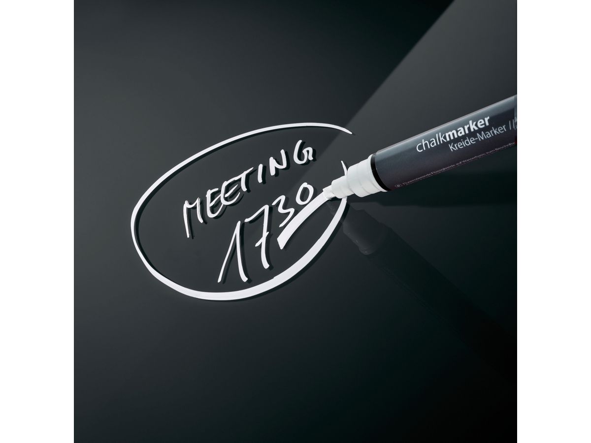 SIGEL Kreidemarker 20 + 50 BA176 weiss,abwischbar 2 Stück (4004360794575)