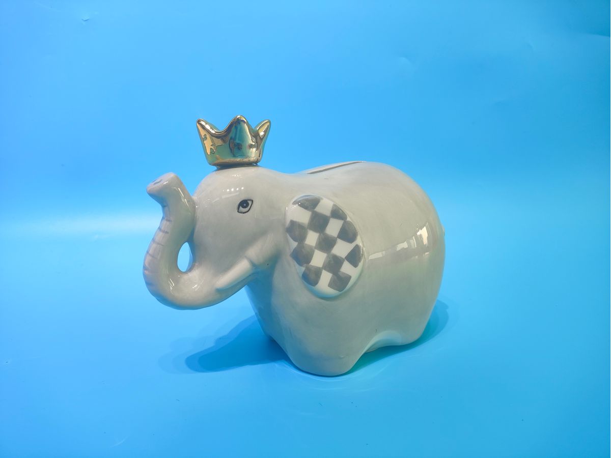 ROOST Sparkasse 17x9.5x11cm TG22513 Elefant mit Krone (7613532080865)