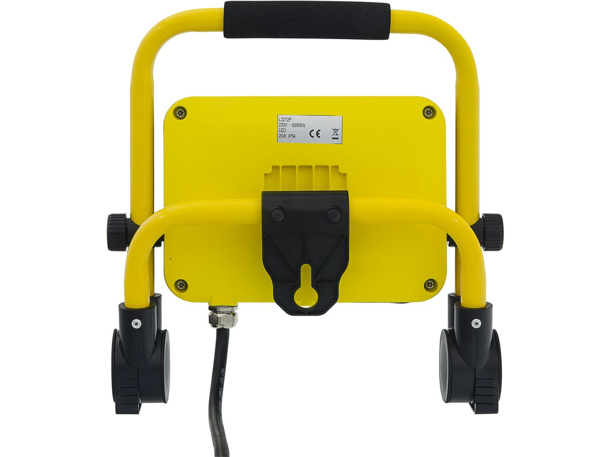 STEFFEN Lampada da lavoro LED 1995172KM1 giallo, 20W (7611007144173)