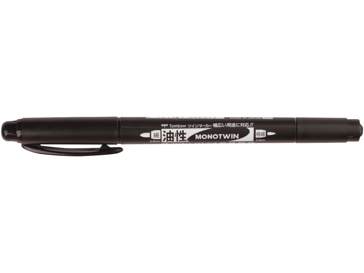 TOMBOW Mono twin Zeichen-Marker OS-TME33 schwarz (4901991642315)