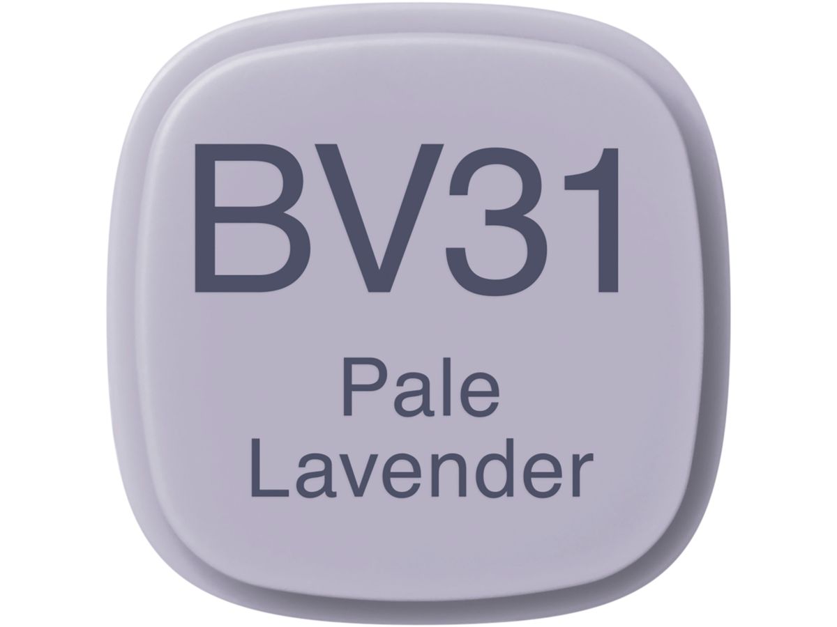 COPIC Marker Classic 20075172 BV31 - Pale Lavender (4511338000861)