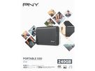 PNY Elite USB 3.1 Gen1 240GB PSD1CS1050-240-FFS Portable SSD dark-grey (0751492595528)