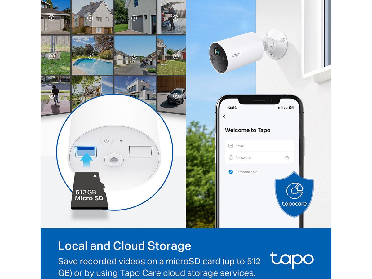 TP-LINK Smart Wless Security Camera Tapo C410 3MP (8885020625660)