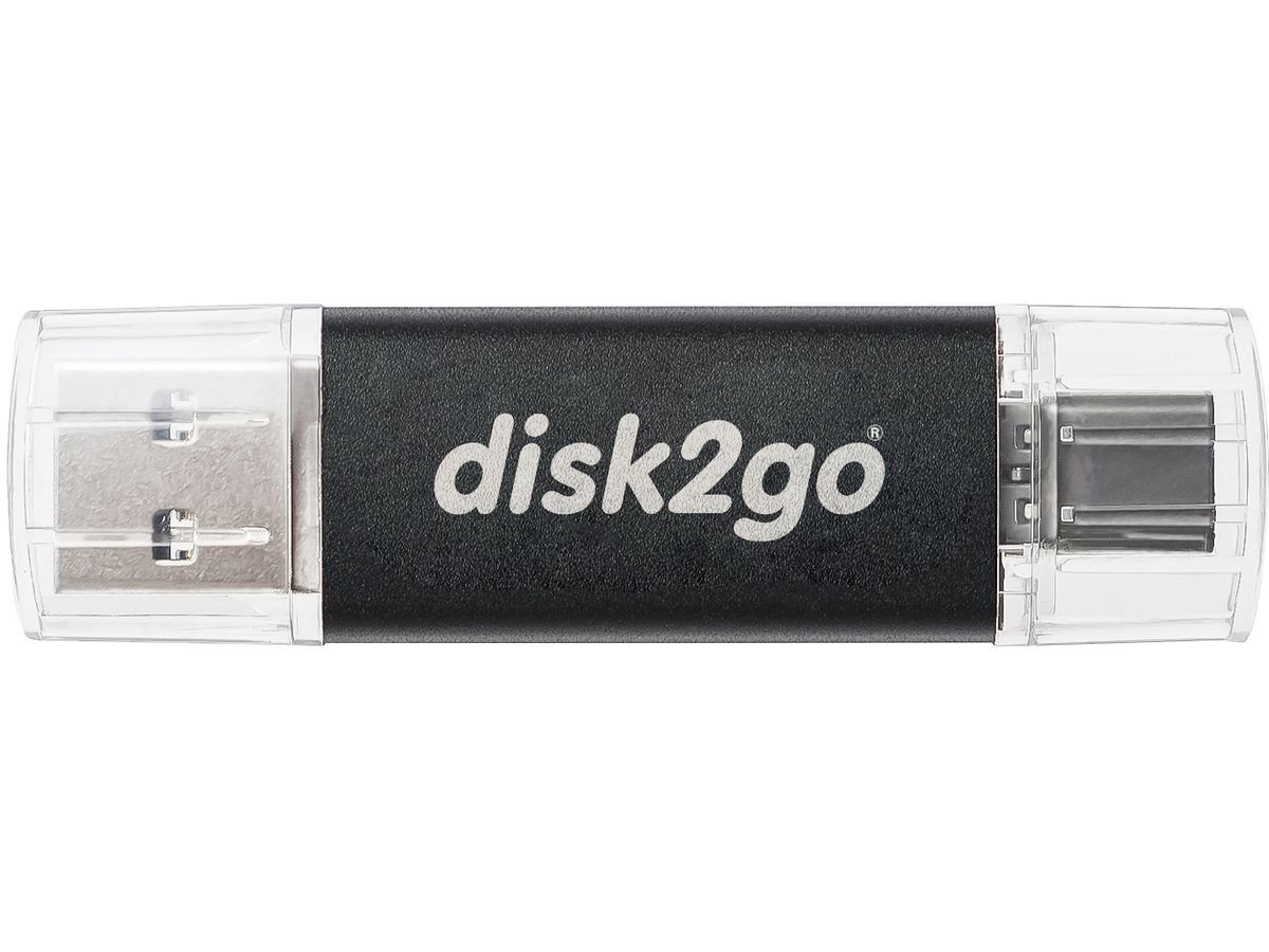DISK2GO USB-Stick switch 16GB 30006591 Type-C USB 3.1 Type-A USB 3.0 (7640111166887)