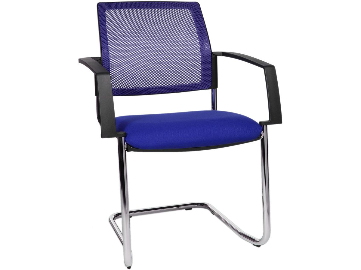 TOPSTAR Sedia per visitatori BB490A T38 Visit Comfort 2, blu (4014296960579)