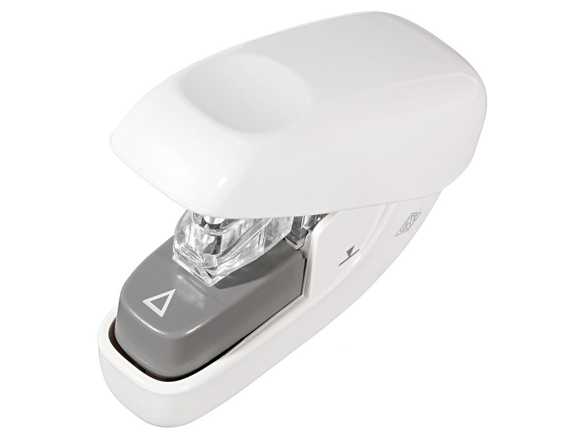 WEDO Klammerloser Hefter MINI 1272000 weiss 5 Blatt (4003801848426)