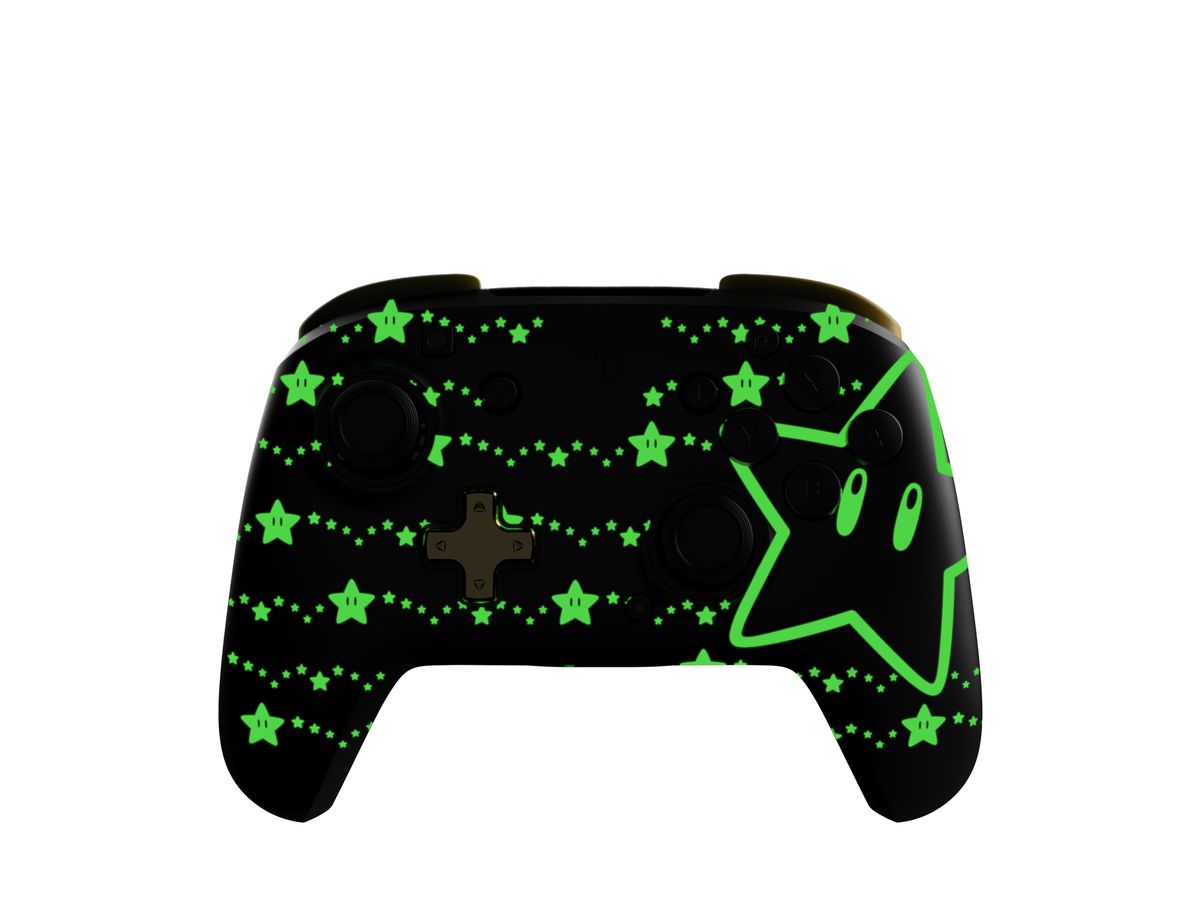 PDP Rematch Wireless Ctrl. NSW 500-202-STGD Super Stars Glow in the Dark (0708056070885)