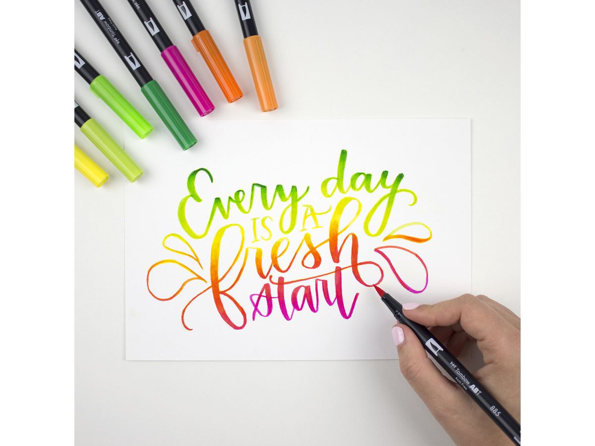TOMBOW ABT Dual Brush Pen ABT-18P-1 Set à 18 (4003198104198)