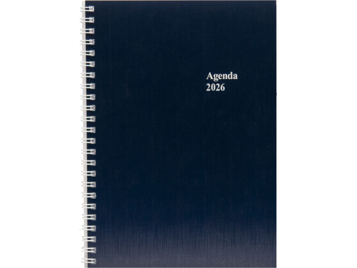 SIMPLEX Agenda semainier 2026 40125.26 1S/2P bleu ML 14.8x20.8cm (7611468041387)