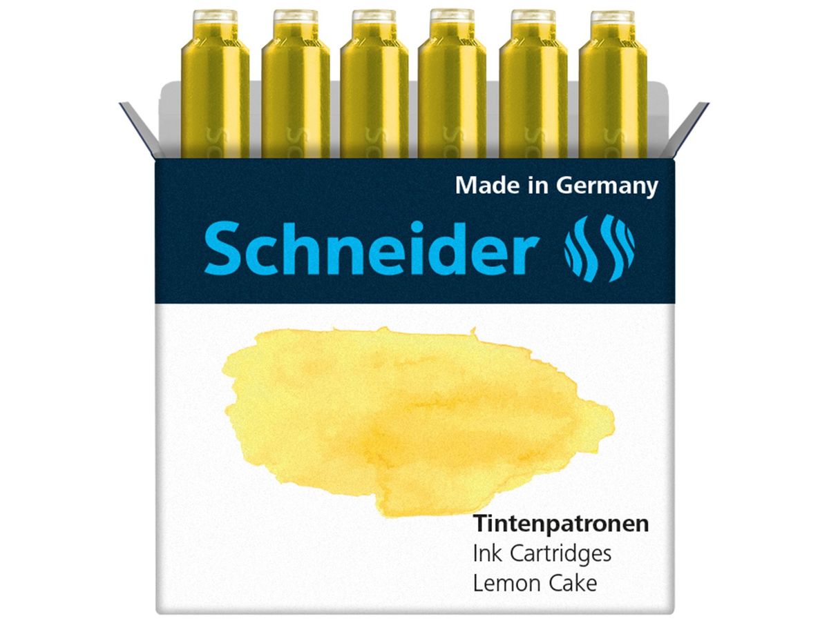 SCHNEIDER Cartuccia inchiostro 166125 lemon cake 6 pcs. (4004675147417)