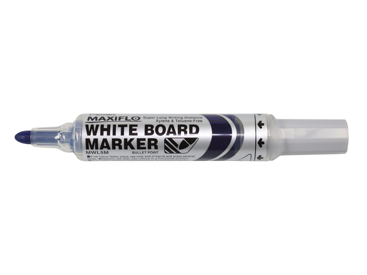PENTEL Whiteboard Marker 6mm MWL5M-CO bleu (3474374500027)