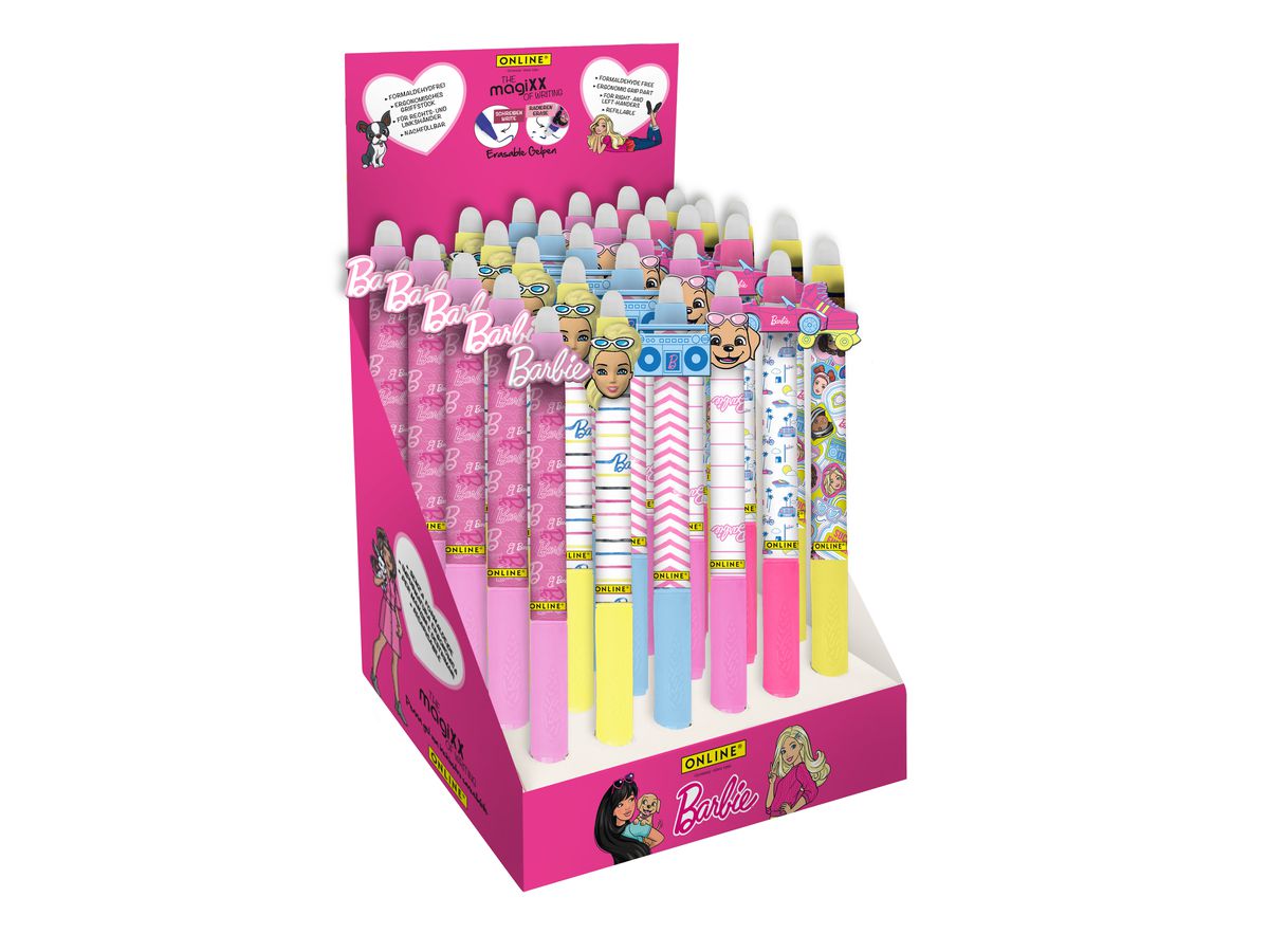 ONLINE Penna Gel magiXX Fun Barbie 18100/30 Display, assorti 30 pezzi (4014421181008)
