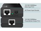 TP-LINK PoE Injector Adapter POE160S (6935364073084)