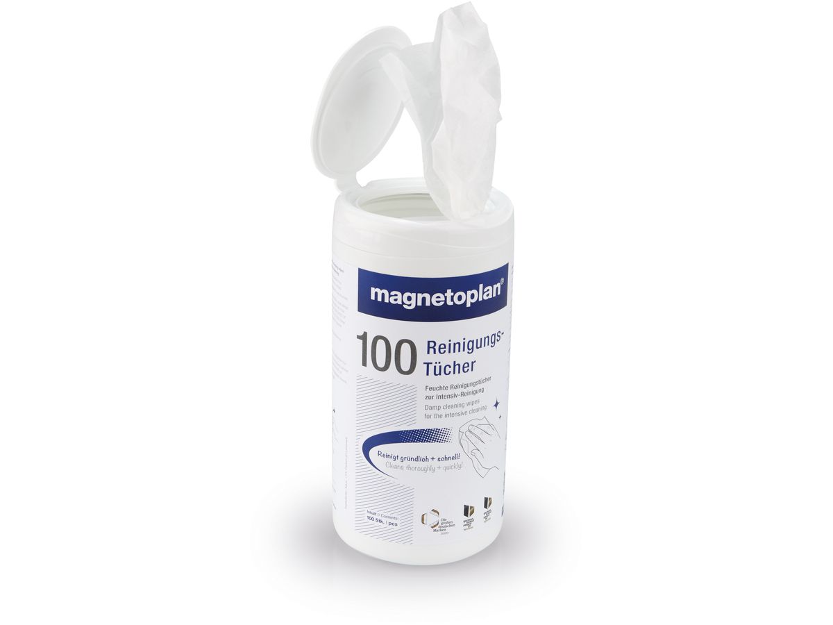 MAGNETOPLAN Salviette detergenti 12310 Distributore 100 pezzi (4013695060972)