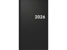 BRUNNEN Calendrier 2026 1075661906 1S/2P noir ML 9x15cm (4061947143546)