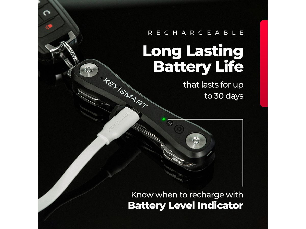 KEYSMART iPro V3 KS431-BLK Apple Find My, Black (0810024053605)