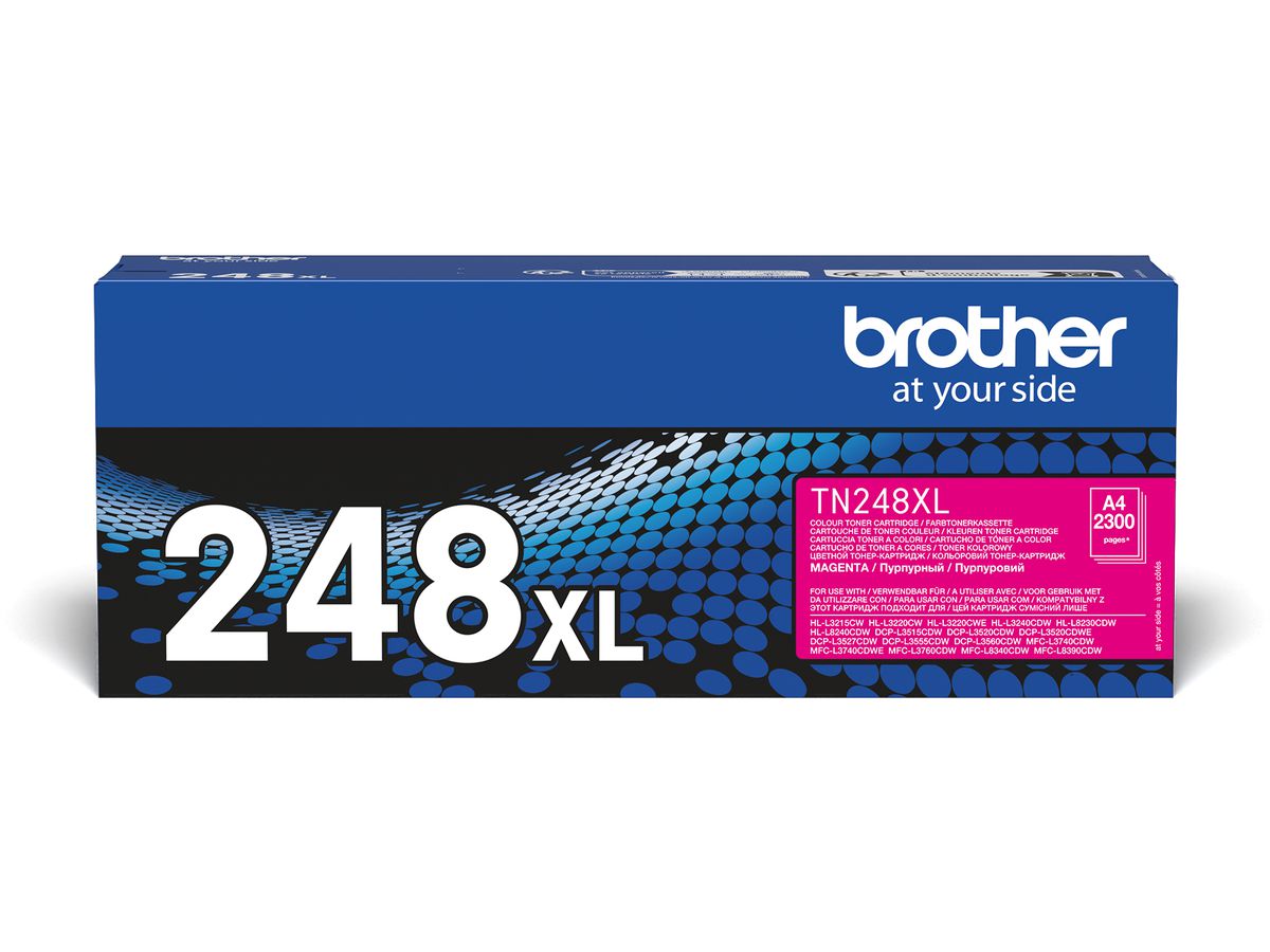 BROTHER Toner HY magenta TN-248XLM HL-L8240CDW 2300 pagine (4977766821803)