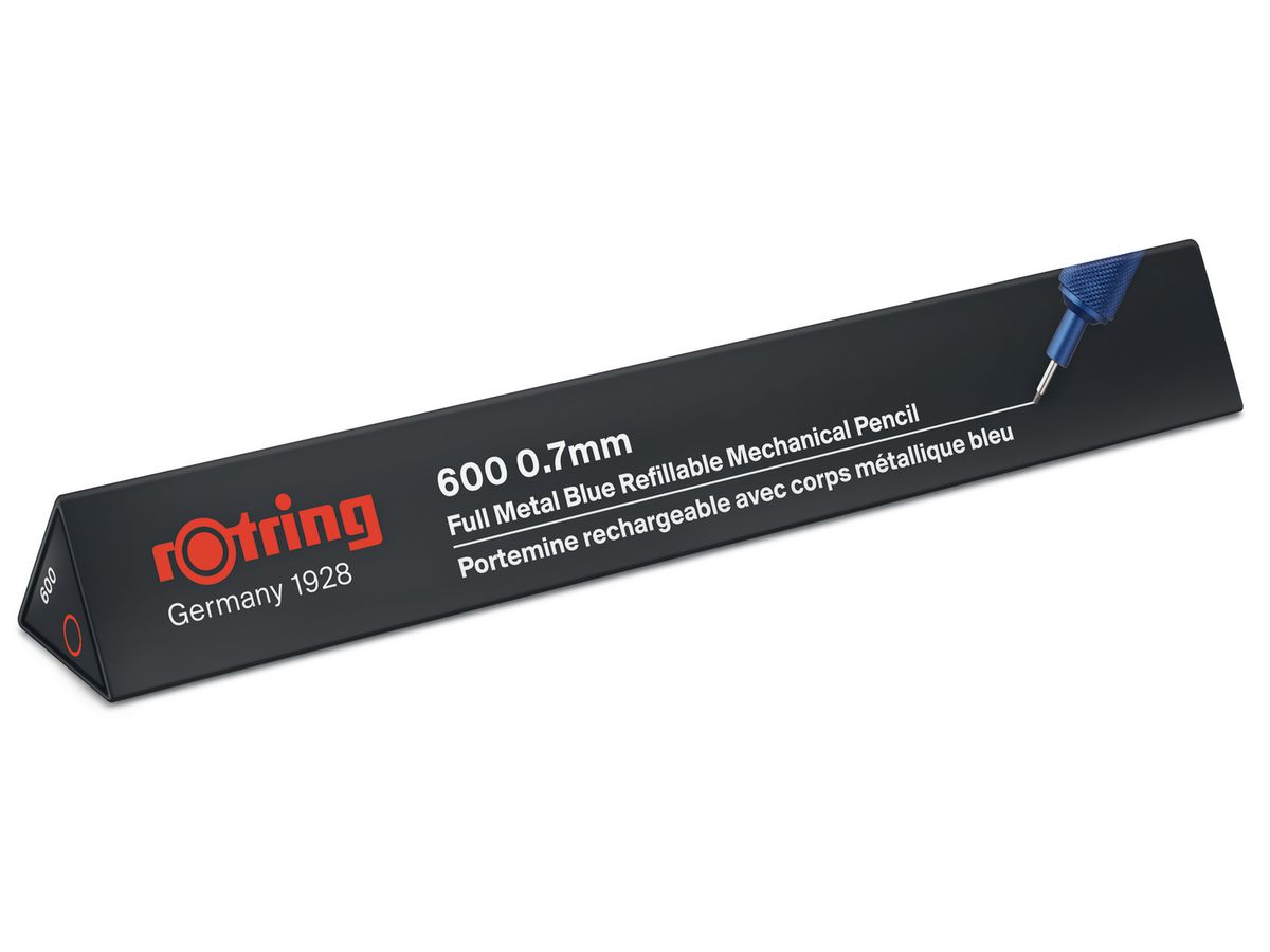 ROTRING Feinminenstift 600 0.7mm 2114267 blau metallic (3026981142673)