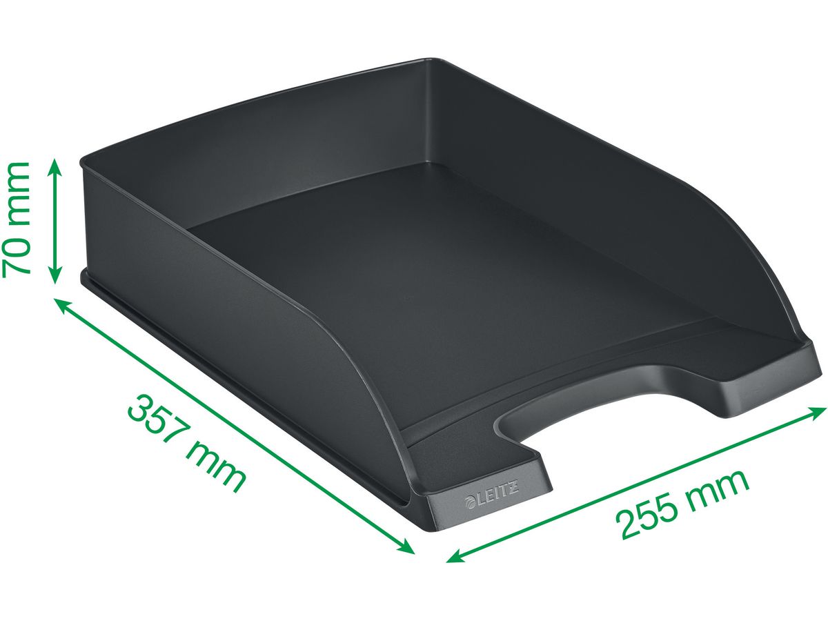 LEITZ Briefkorb Plus A4 52270056 grün frost (4002432398706)